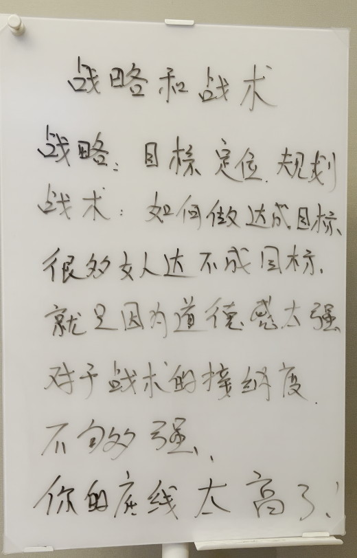 13,战略和战术的区别